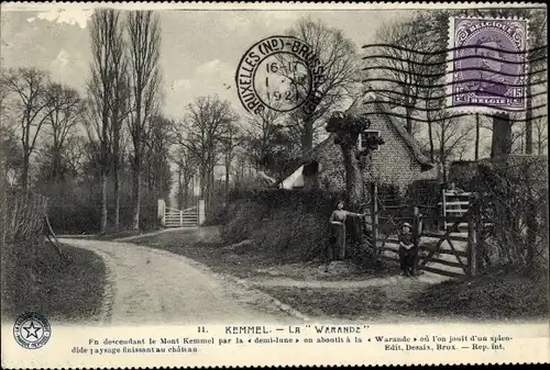 Ak Kemmel Heuvelland Westflandern, Warande