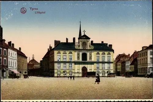 Ak Ypres Ypern Westflandern, Hospital