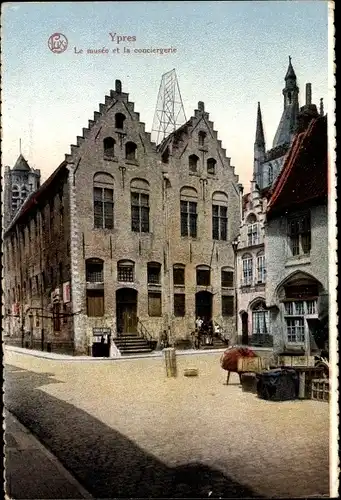 Ak Ypres Ypern Westflandern, Museum, Conciergerie