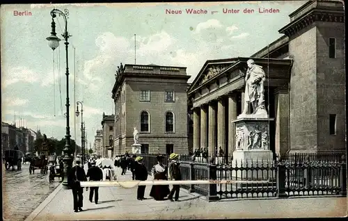 Ak Berlin Mitte, Unter den Linden, Neue Wache
