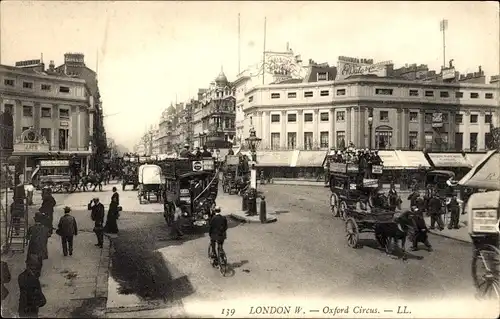 Ak London England, Oxford Circus