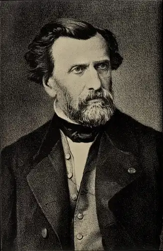 Ak Komponist Ambroise Thomas, Portrait