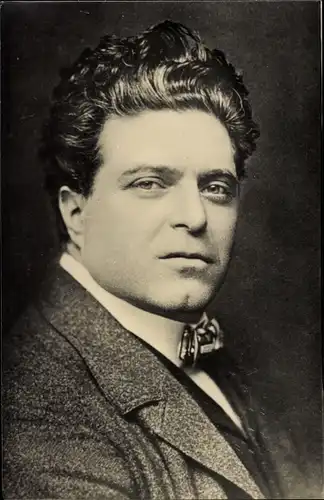 Ak Komponist Pietro Mascagni, Portrait