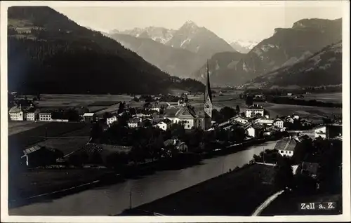 Ak Zell am Ziller in Tirol, Panorama