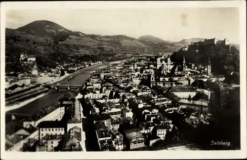 Ak Salzburg in Österreich, Panorama