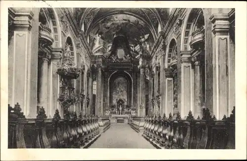 Ak Wien 1 Innere Stadt, Universitätskirche, Innenansicht