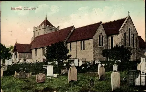 Ak Bexhill on Sea Sussex England, Kirche