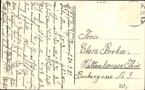 Ak Ohrdruf in Thüringen, Gleichenstraße