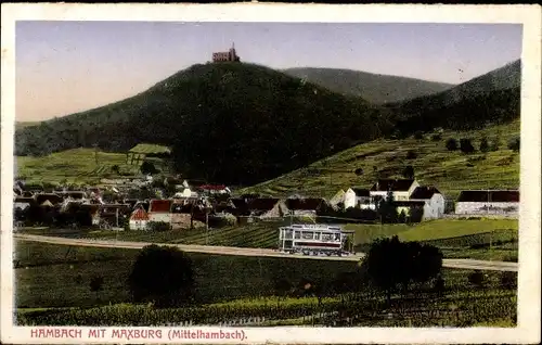 Ak Hambach Neustadt an der Weinstraße, Maxburg, Mittelhambach