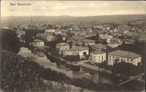 Ak Bad Kreuznach in Rheinland Pfalz, Panorama