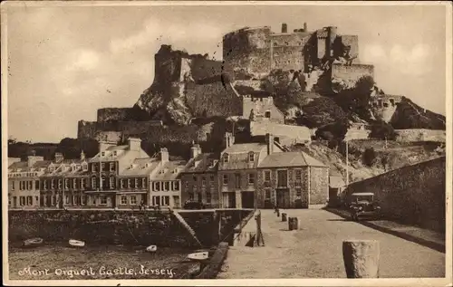 Ak Gorey Channel Island Jersey, Mont Orgueil Castle