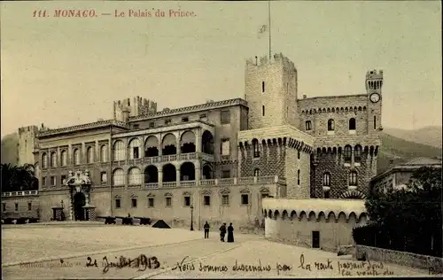 Ak Monaco, Palais du Prince