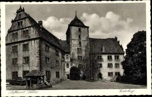 Ak Schlitz Vogelsbergkreis Hessen, Vorderburg