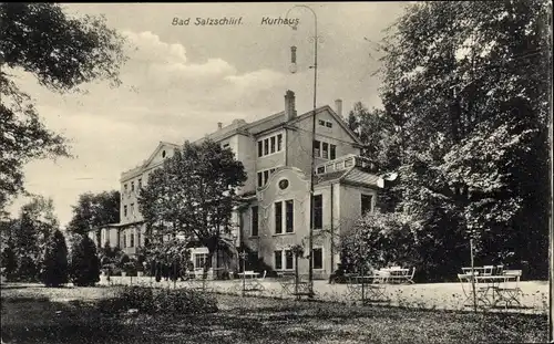 Ak Bad Salzschlirf in Hessen, Kurhaus