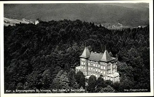 Ak Bad Soden Salmünster in Hessen, Kur und Erholungsheim St. Vincenz