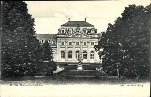 Ak Fulda in Hessen, Orangerie-Gebäude