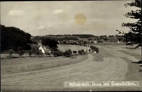 Foto Ak Donnstetten Römerstein in der Schwäbischen Alb, Römerstein-Haus, Hüttenweige 1927