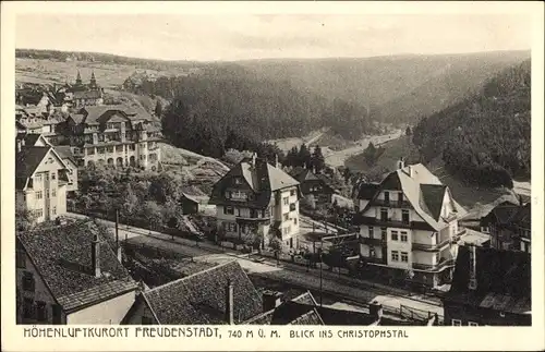 Ak Freudenstadt im Schwarzwald, Christophstal