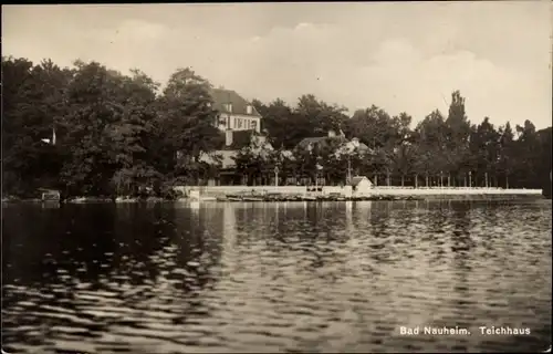 Ak Bad Nauheim in Hessen, Teichhaus