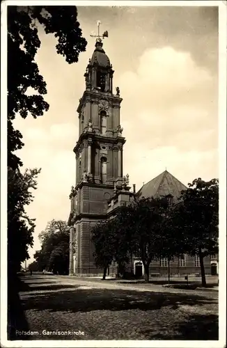 Ak Potsdam, Garnisonkirche, Außenansicht, erbaut 1732-35