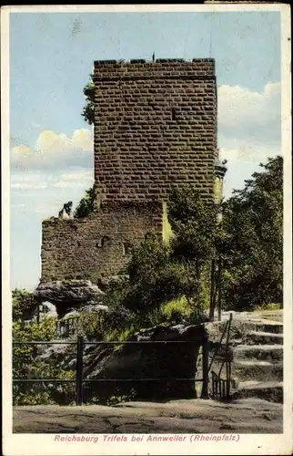 Ak Annweiler am Trifels Pfalz, Reichsburg