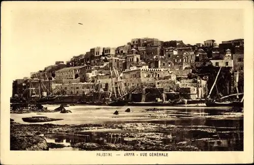 Ak Tel Aviv Jaffa Israel, Gesamtansicht