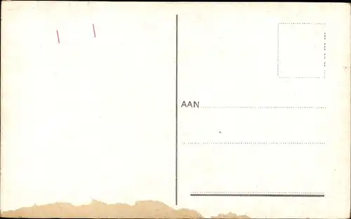 Ak Volendam Nordholland Niederlande, Volendamer Tracht