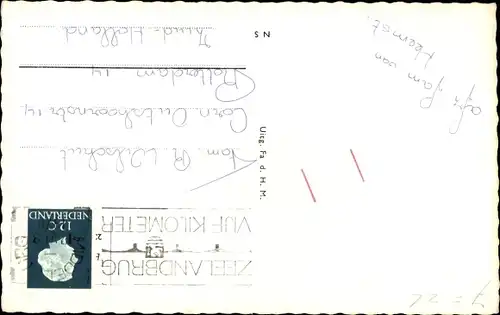 Ak Walcheren Zeeland, Mädchen in Tracht