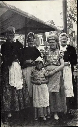 Ak Schagen Nordholland Niederlande, Westfriese Markt