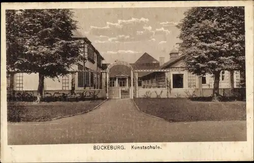 Ak Bückeburg im Kreis Schaumburg, Kunstschule