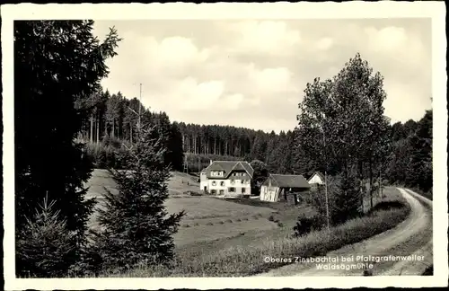 Ak Pfalzgrafenweiler im Schwarzwald Württemberg, Waldsägemühle
