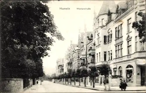 Ak Hameln in Niedersachsen, Wettorstraße