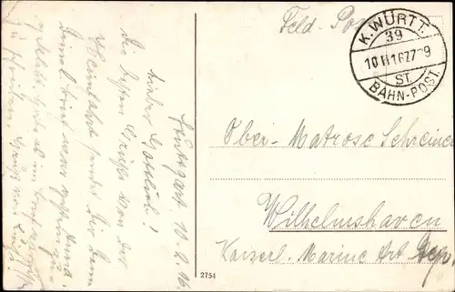 Ak Stuttgart in Baden Württemberg, Königsbau, Post, Bahnhof