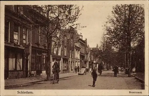 Ak Schiedam Südholland Niederlande, Broersvest