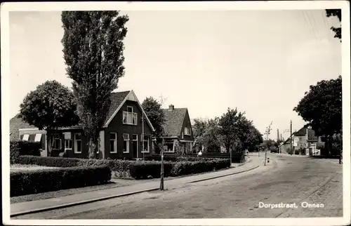 Ak Onnen Groningen Niederlande, Dorpsstraat