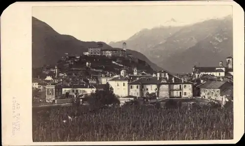 CDV Bellinzona Kanton Tessin, Totalansicht, Schloss