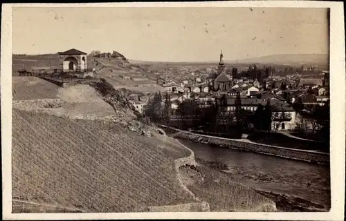 CDV Bad Kreuznach in Rheinland Pfalz, Totalansicht, Weinberg