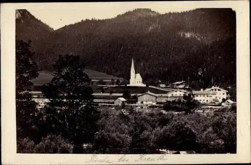 CDV Kreuth am Tegernsee Oberbayern, Ortsansicht, Kirche