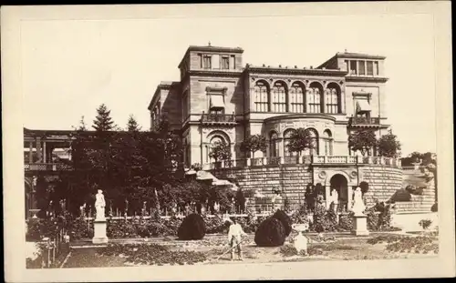 CDV Stuttgart in Baden Württemberg, Villa Berg, Parkanlage