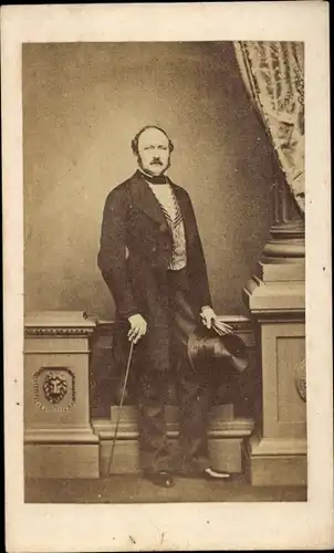 CDV Adel England, Albert von Sachsen-Coburg und Gotha, Ehemann von Königin Victoria, Portrait