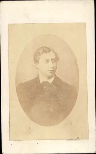 CDV Adel England, König Eduard VII von Großbritannien, Albert Edward, Portrait