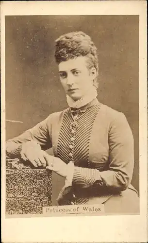 CDV Adel England, Alexandra von Dänemark, Königin von Großbritannien