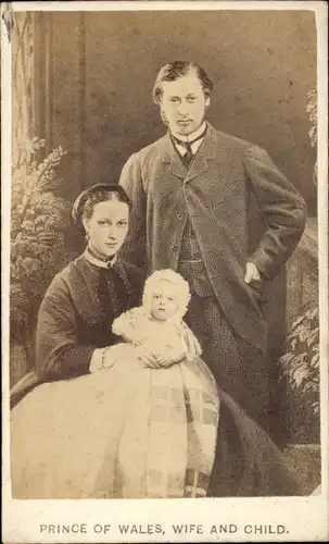 CDV Adel England, Alexandra von Dänemark, Königin von Großbritannien, Eduard VII