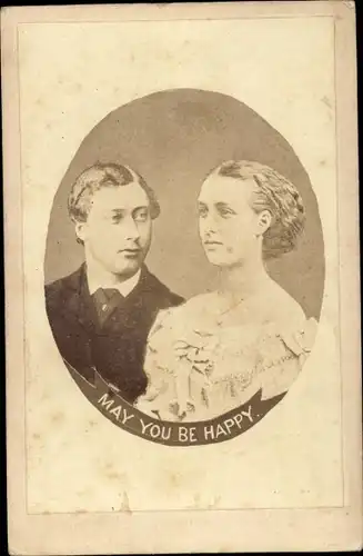 CDV Adel England, Alexandra von Dänemark, Königin von Großbritannien, Eduard VII
