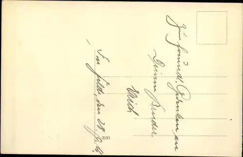 Foto Ak Deutscher Soldat in Uniform, Portrait, I WK