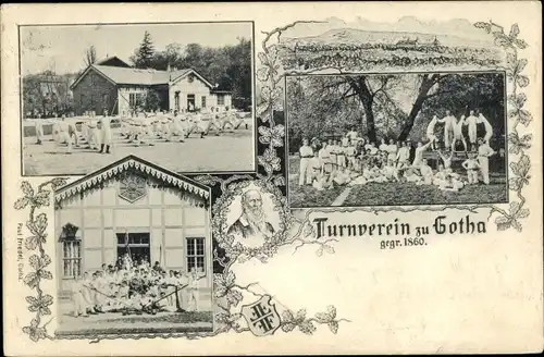 Ak Gotha in Thüringen, Turnverein