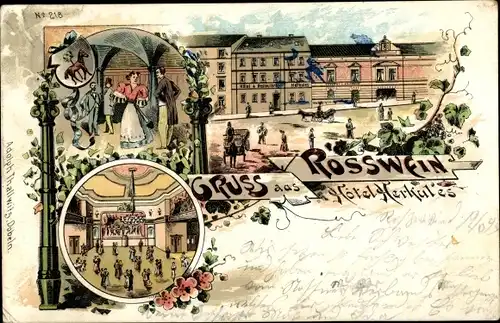 Litho Roßwein in Sachsen, Hotel Herkules