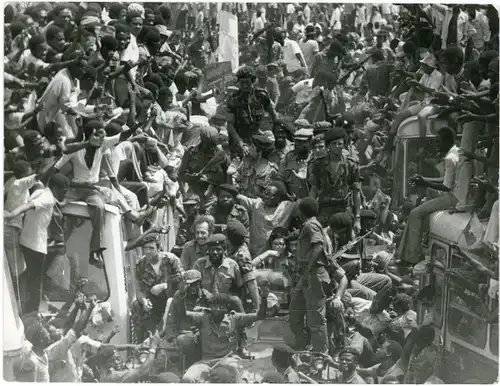 Foto Luanda Angola, Agostinho Neto, 4. Februar 1975