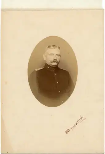 Foto Danzig Soldat in Uniform, Portrait