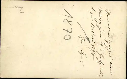 CDV Standportrait einer Frau, 1870